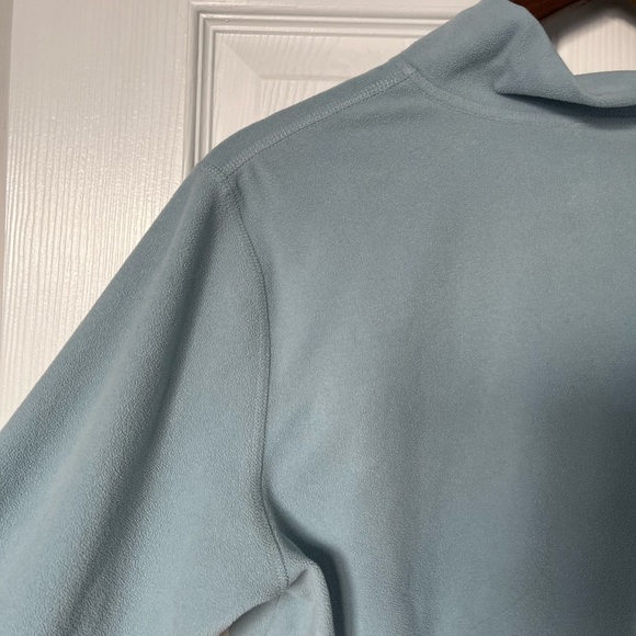 The North Face Women’s Large Fleece 1/4 Zip - light blue - Picture 10 of 10